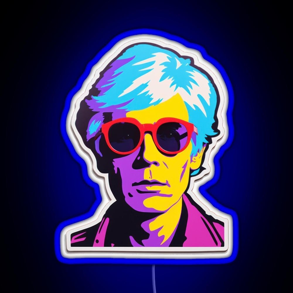 Andy Warhol Persona Rgb Led Neon Sign Pop Wall Art - Shineneon