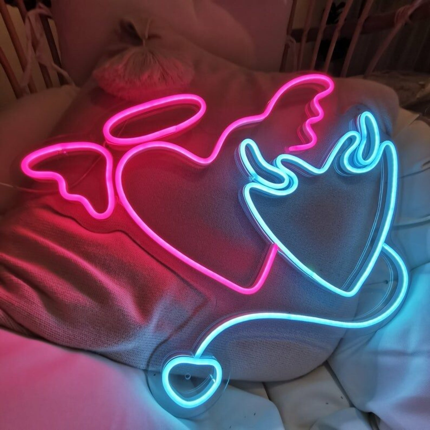Angel And Devil Led Neon Sign | Shineneon