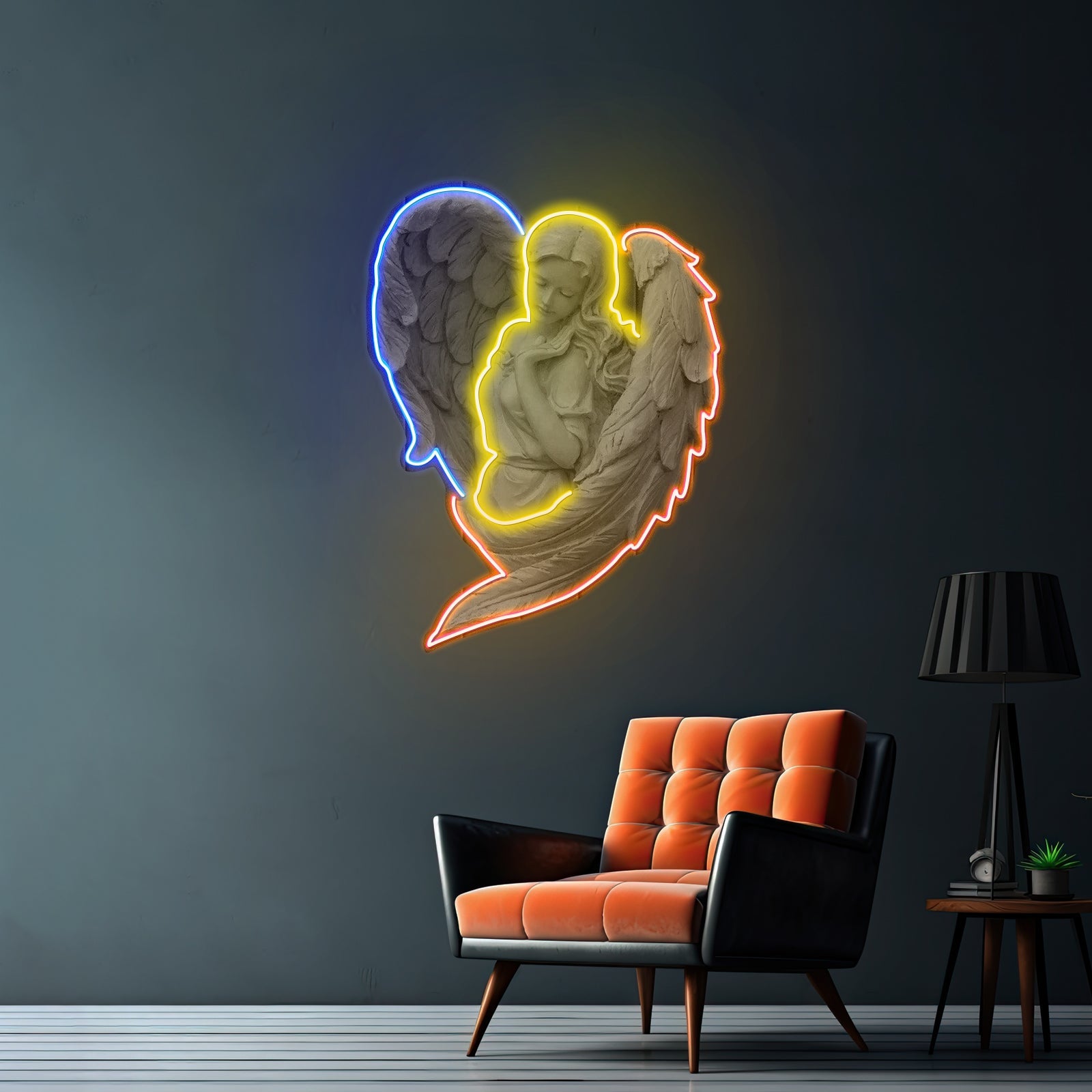 Angel Led Neon Artwork For Sale For Sale - Shineneon