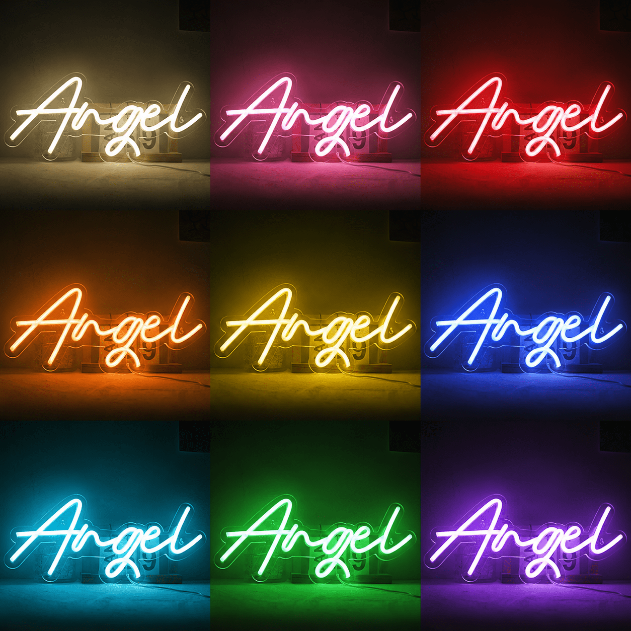 Angel LED Neon Sign Bedroom Wall Art - Shineneon