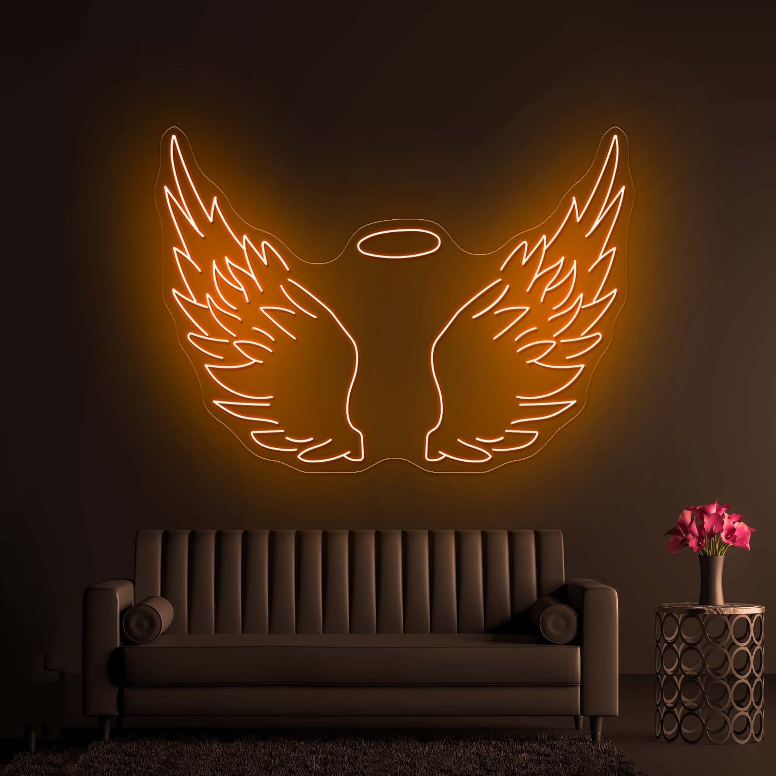 Angel Wings Large Neon Signs - Shineneon