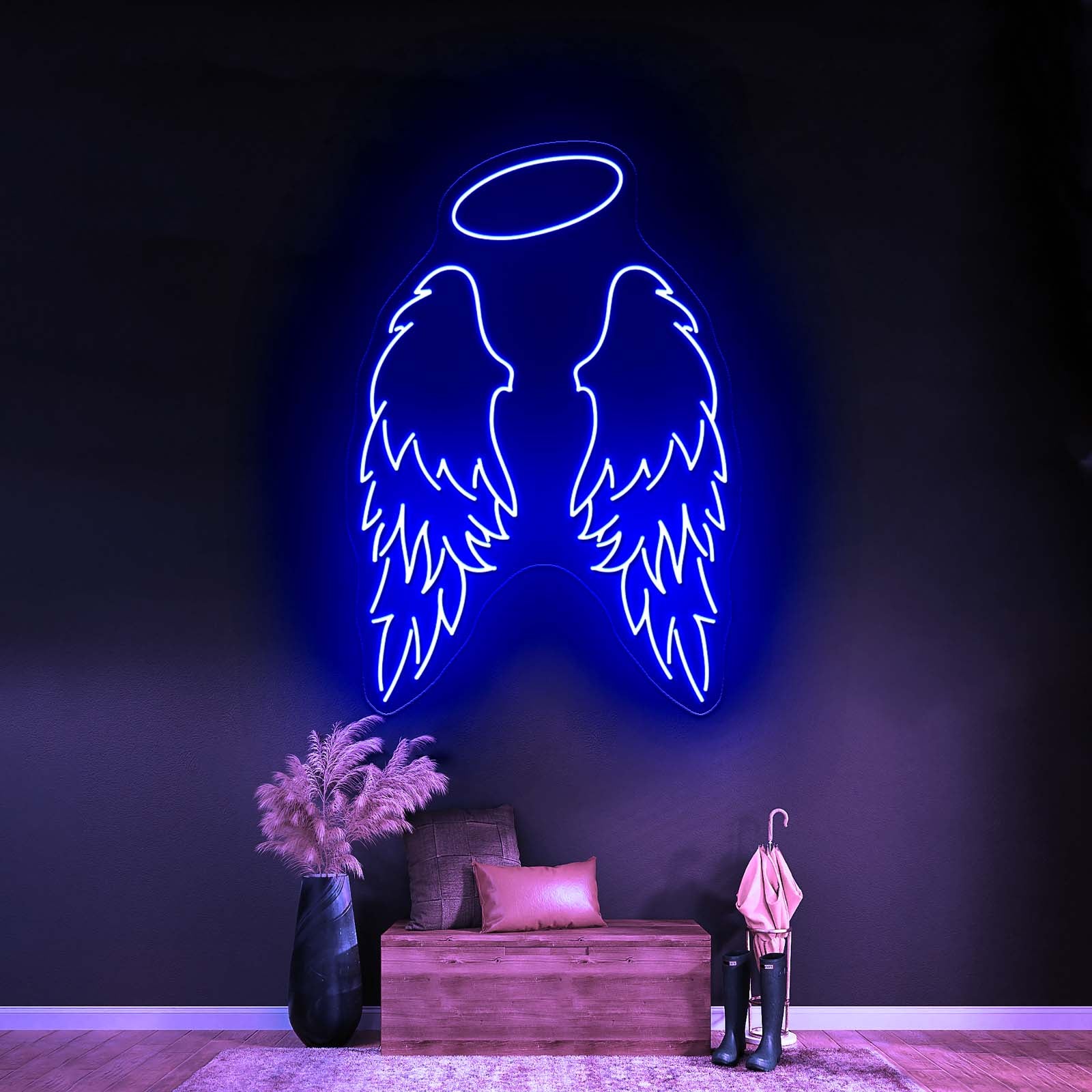 Angel Wings Led Neon Sign - LED neon sign view 5