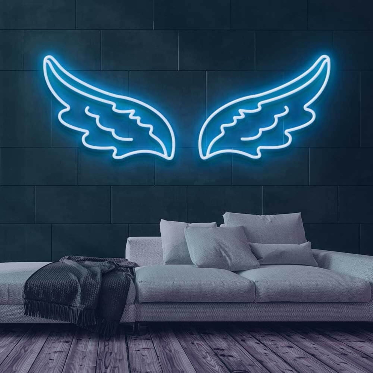 Angel Wings Led Neon Sign For Home Decor - Shineneon