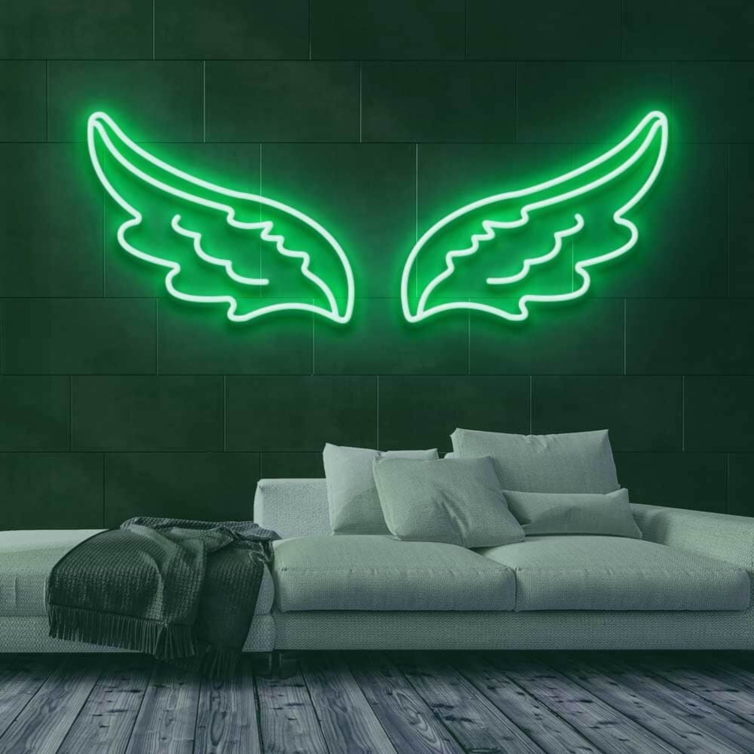 Angel Wings Led Neon Sign For Home Decor - Shineneon