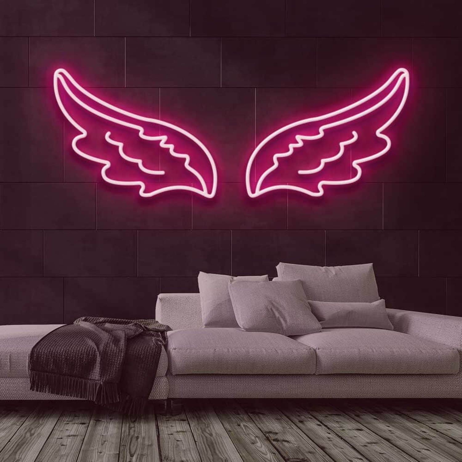 Angel Wings Led Neon Sign For Home Decor | Shineneon