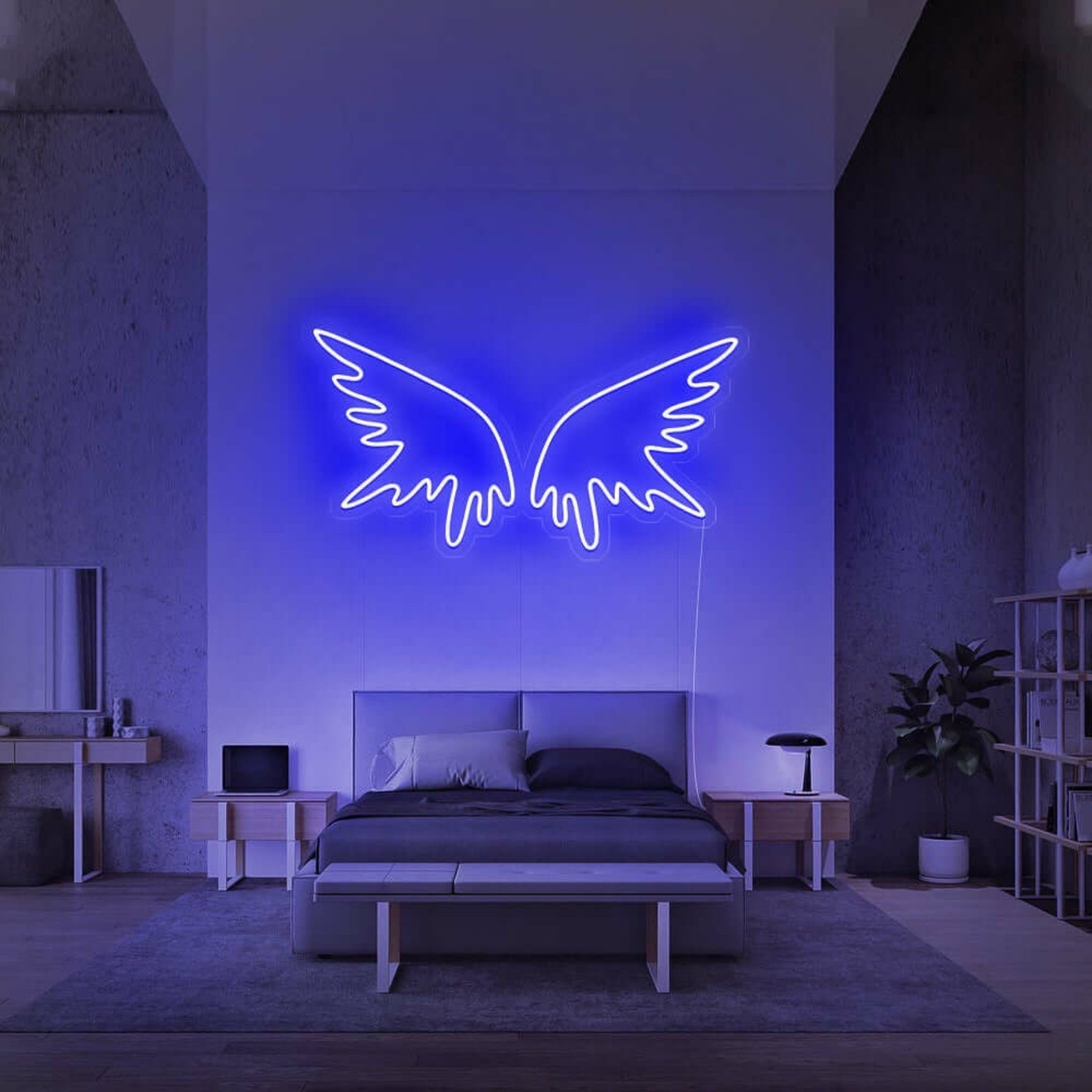 Angel Wings V2 Led Neon Sign - Shineneon