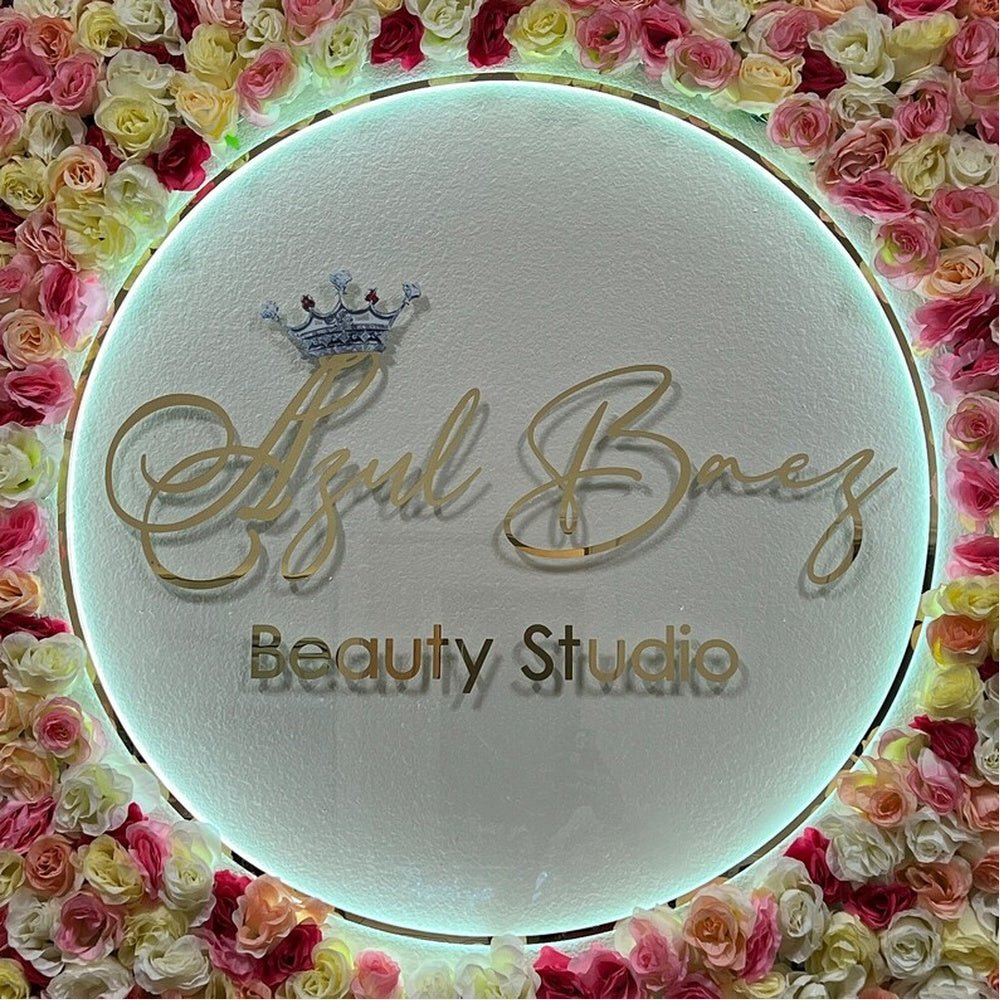 Angle Beauty Studio Acrylic Business Logo Sign - Shineneon