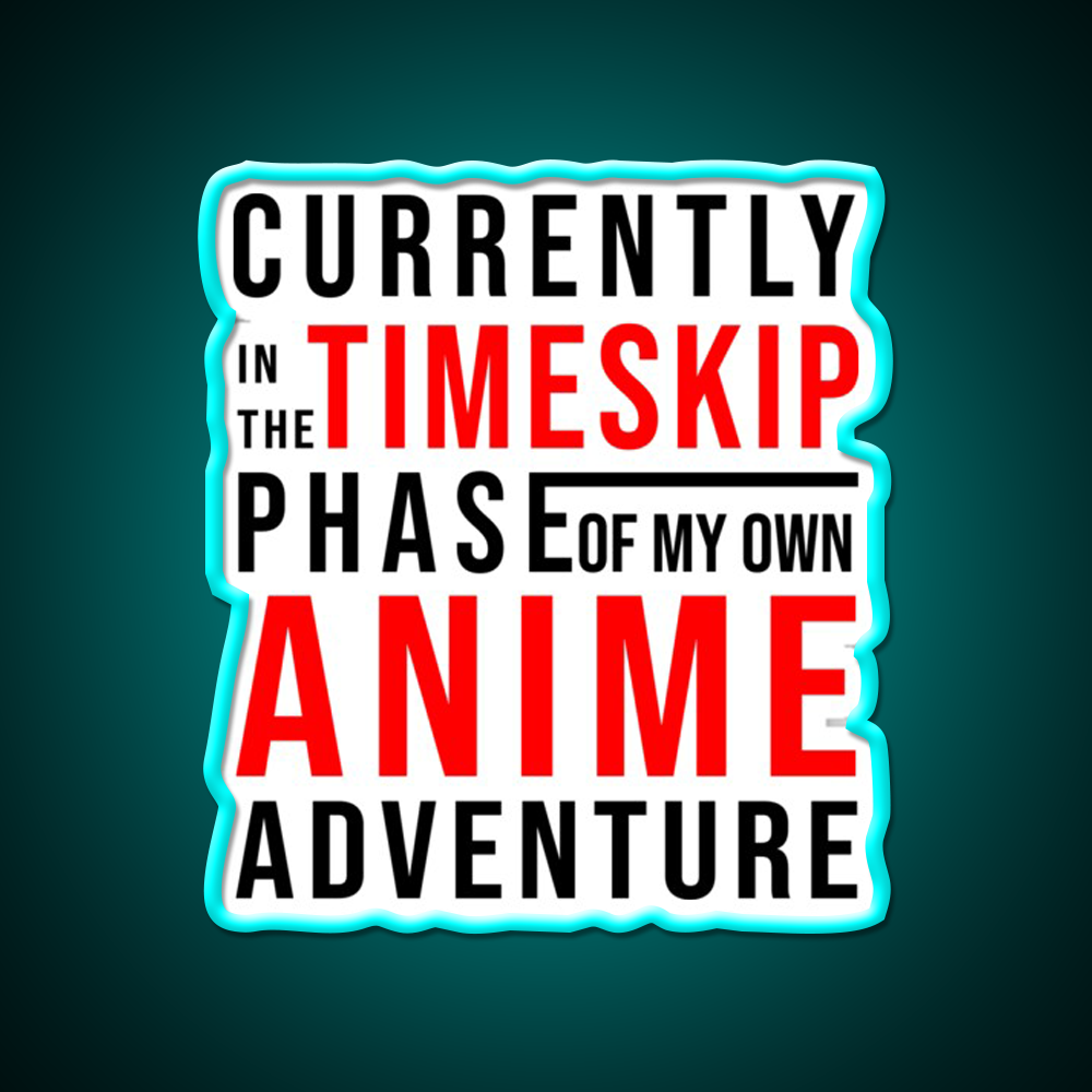 Anime Gym Design Black Red Gym Fitness Led Neon Sign Rgb Color