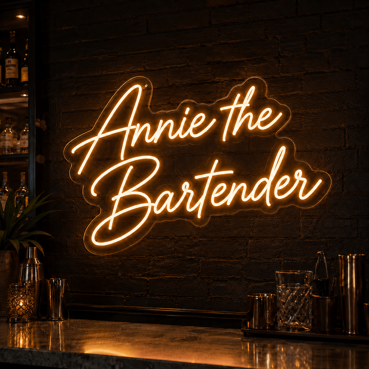 Annie the Bartender Custom LED Neon Sign - Shineneon
