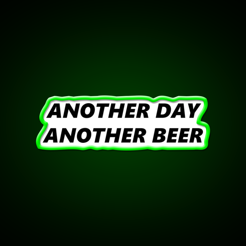 Another Day Another Beer Bar Decor Led Neon Sign Rgb Color - LED neon sign view 8