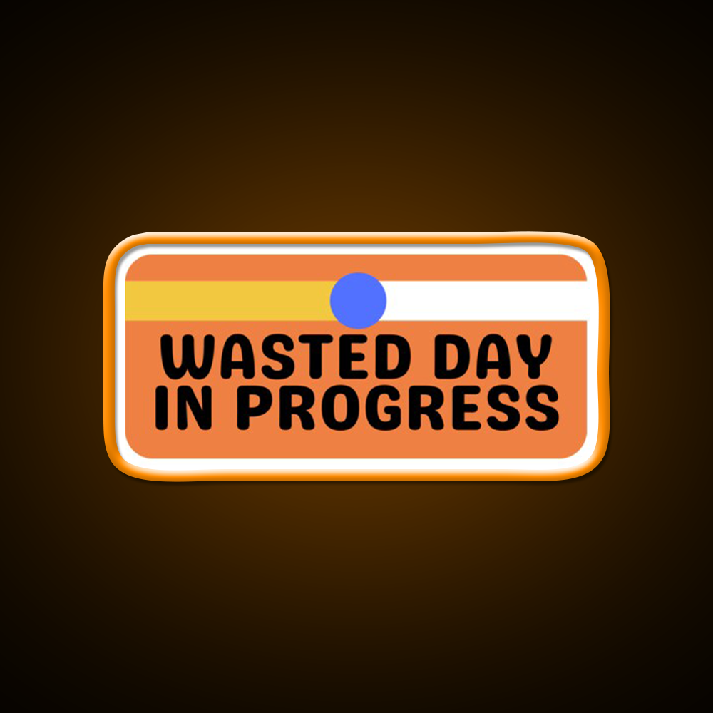 Another Wasted Day Man Cave Bar Led Neon Sign Rgb Color