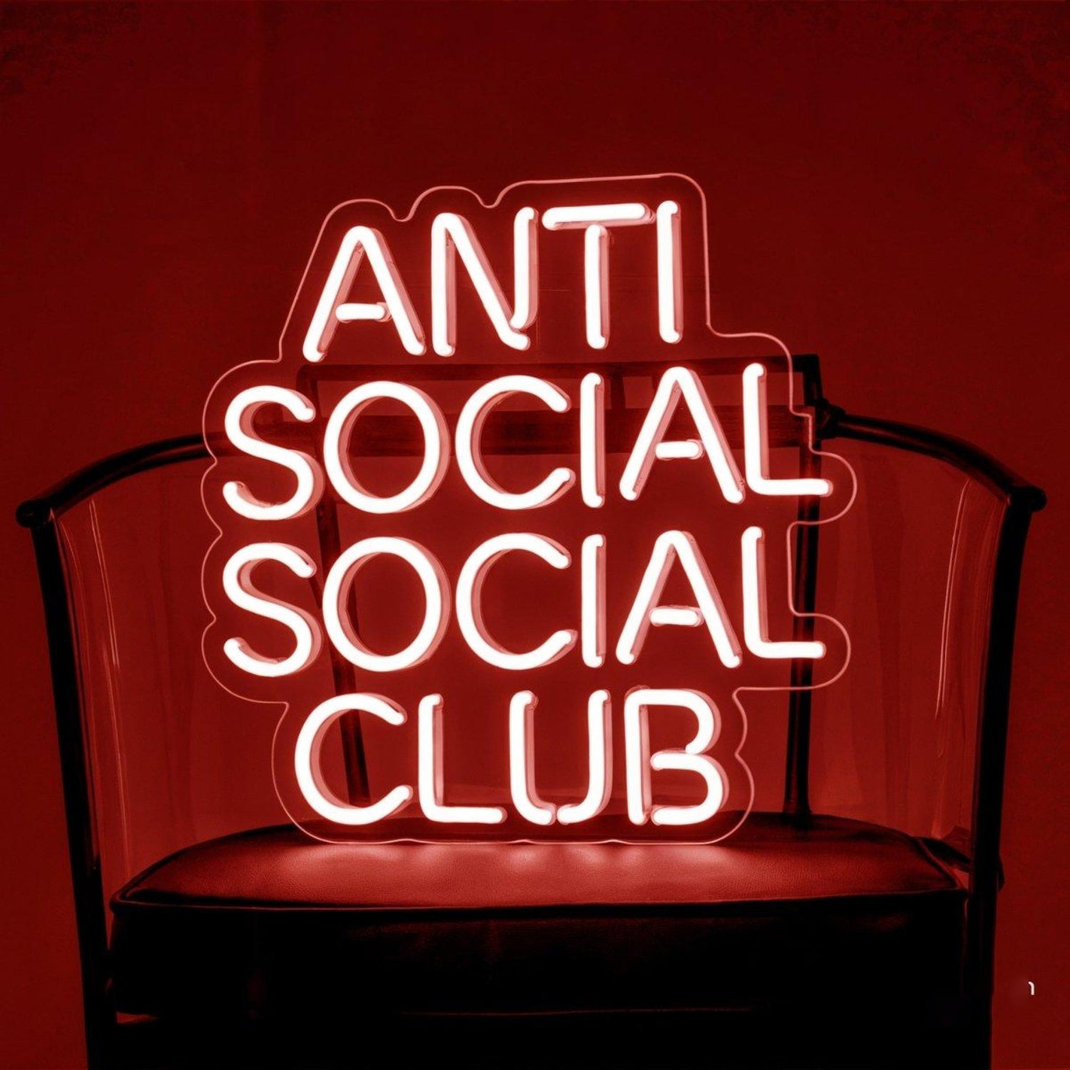Anti Social Social Club Led Neon Sign For Man Cave | Shineneon