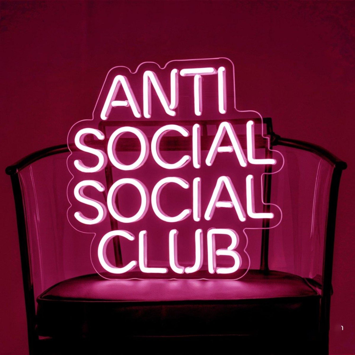 Anti Social Social Club Led Neon Sign For Man Cave | Shineneon