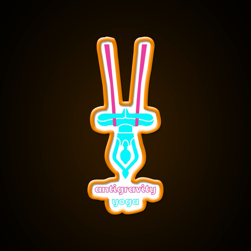 Antigravity Yoga Led Neon Sign For Wellness Space Yoga Studio Rgb Color - Shineneon