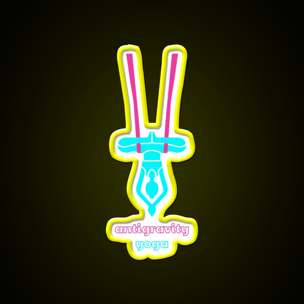 Antigravity Yoga Led Neon Sign For Wellness Space Yoga Studio Rgb Color - Shineneon