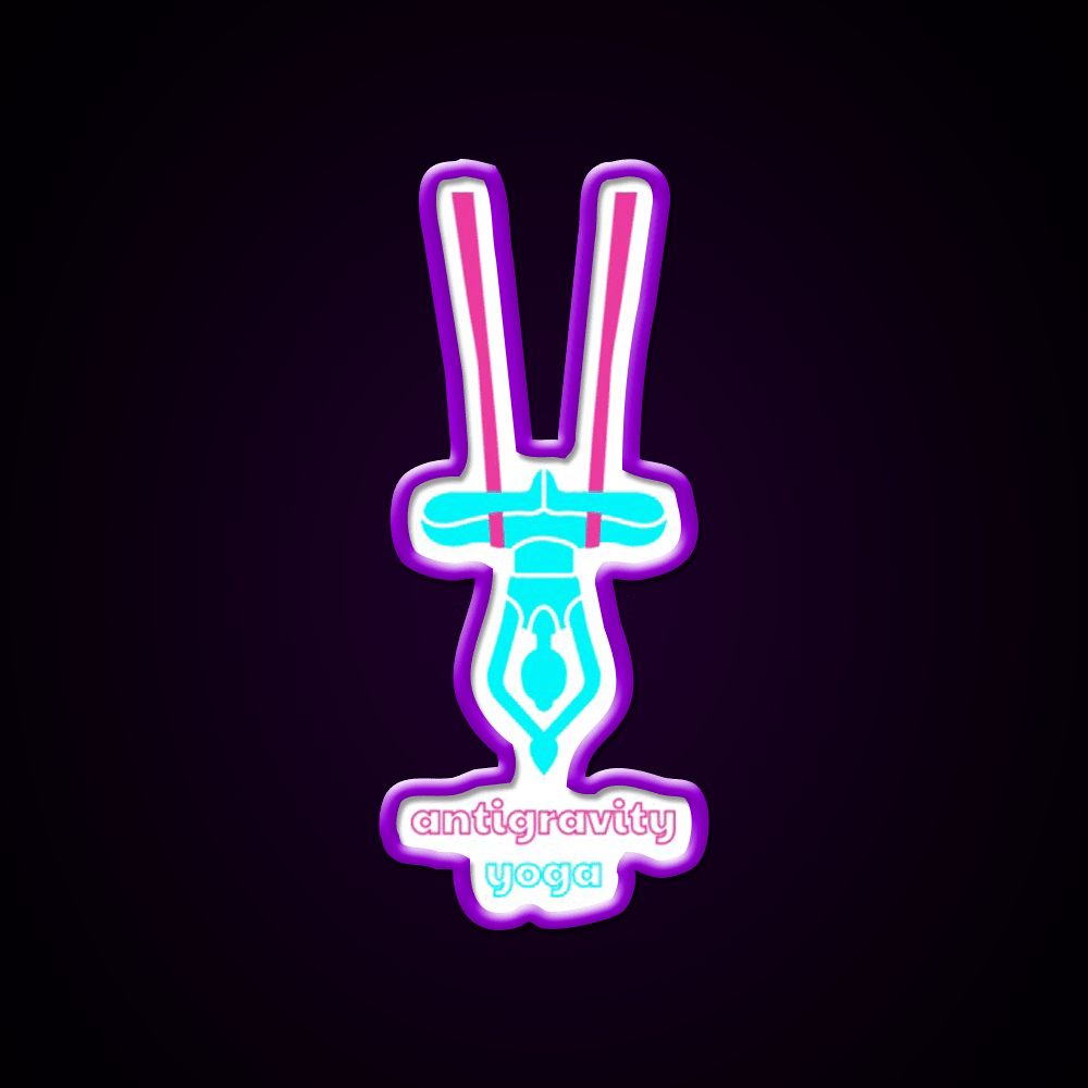 Antigravity Yoga Led Neon Sign For Wellness Space Yoga Studio Rgb Color - Shineneon