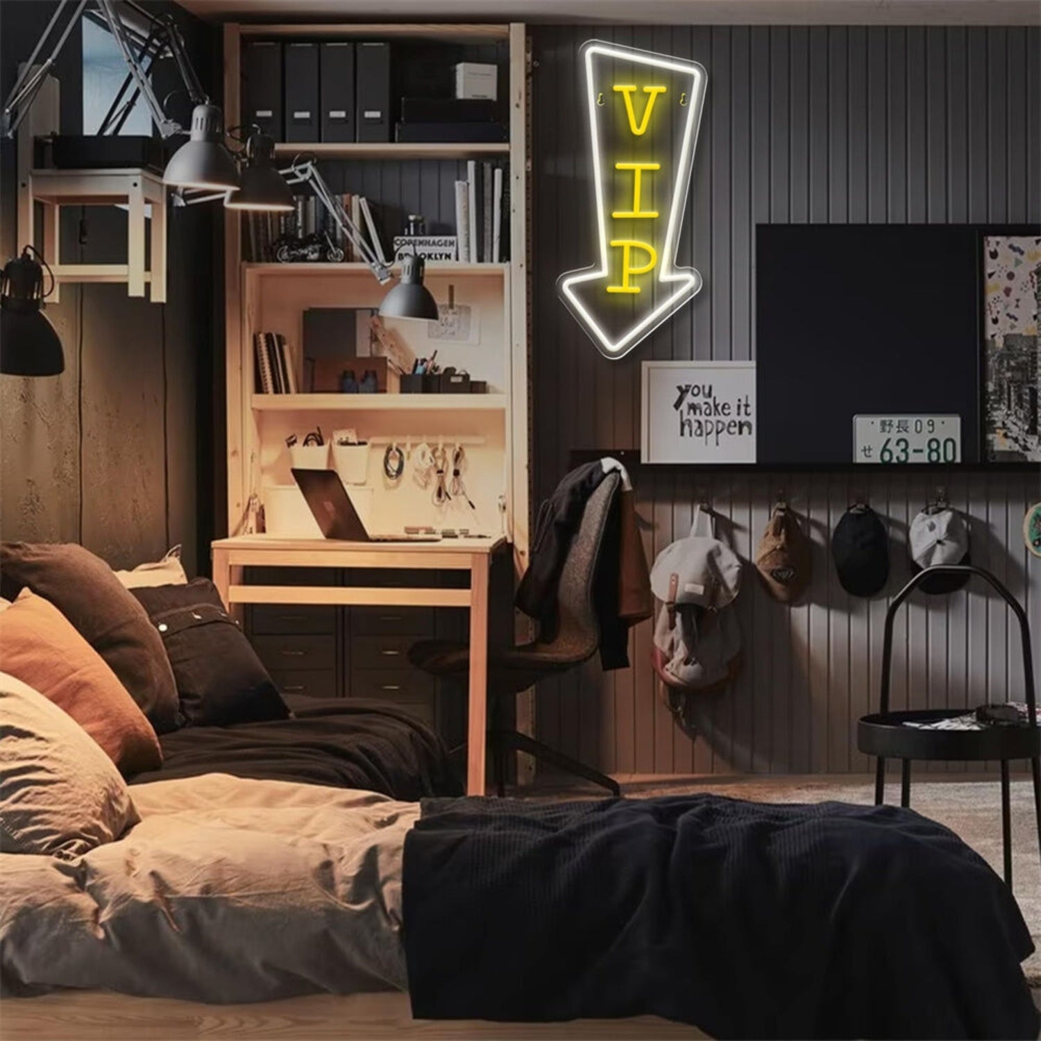 Any Space With Vip Led Neon Sign For Wall Decoration | Shineneon