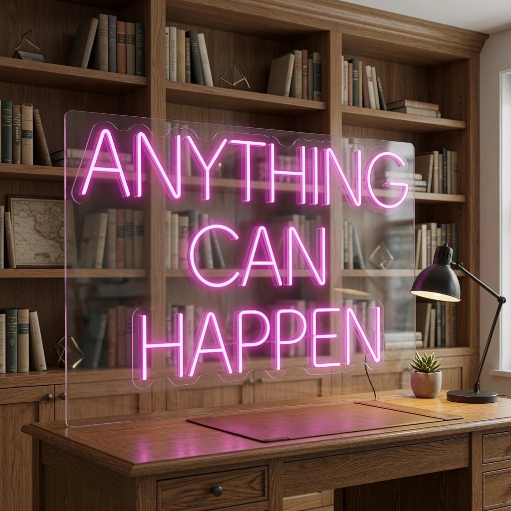 Anything Can Happen LED Neon Sign - Shineneon