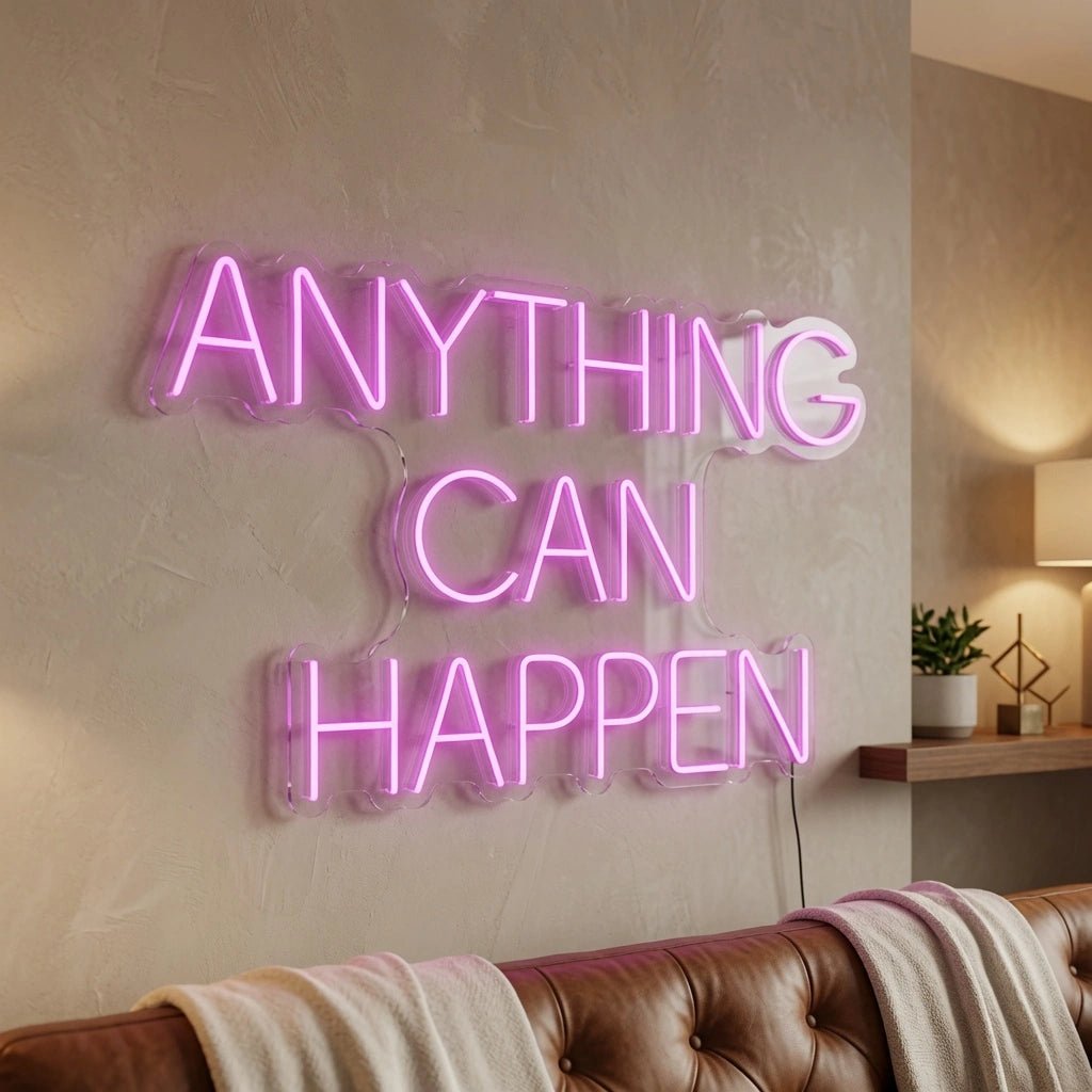 Anything Can Happen LED Neon Sign - Shineneon