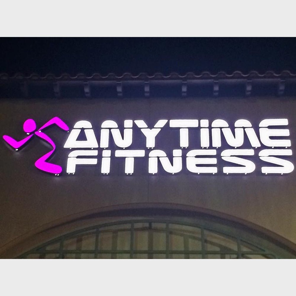 Anytime Fitness 3D Frontlit Channel Letters Led Light Sign - Shineneon