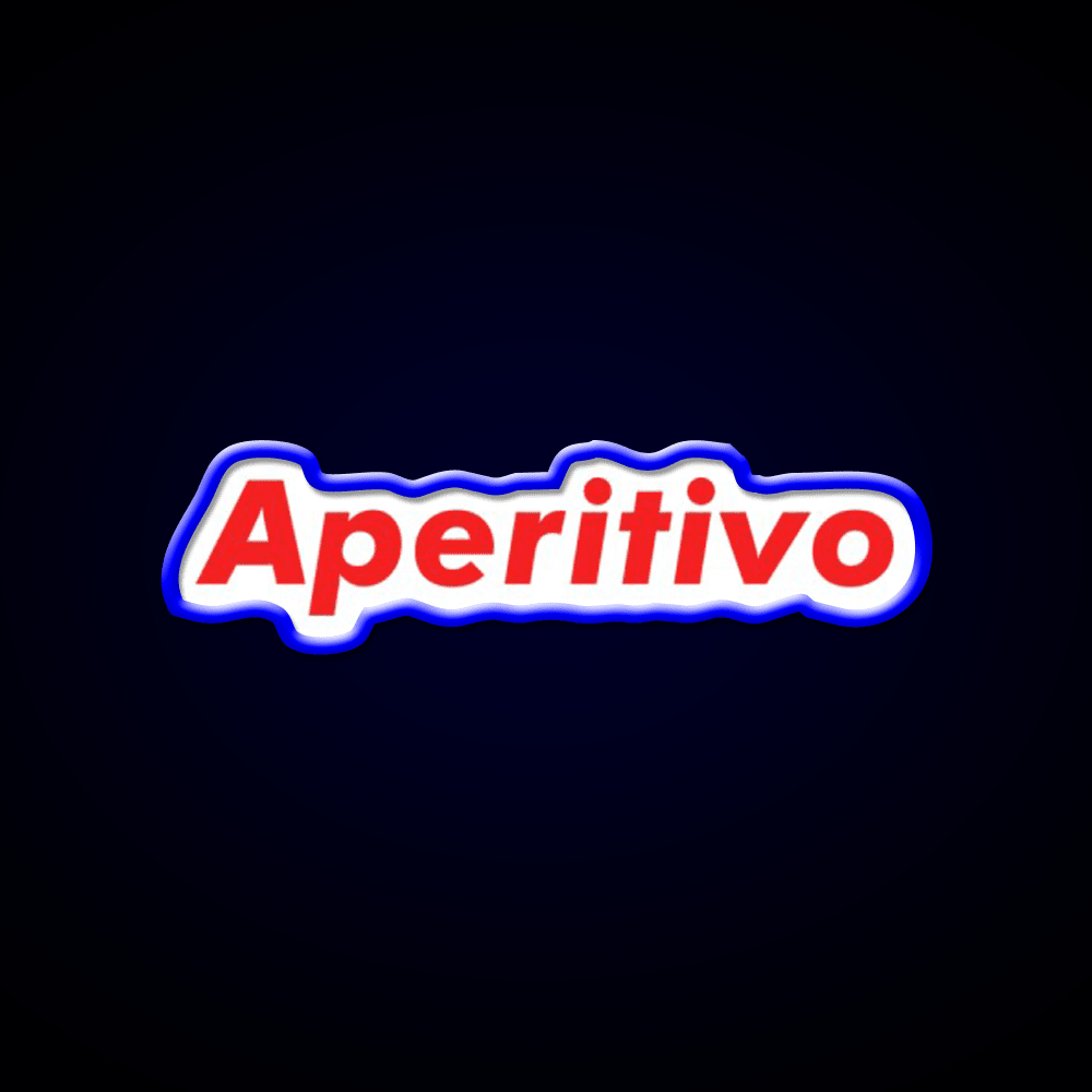 Aperitivo Cocktail Bar Decor Led Neon Sign Rgb Color - Shineneon
