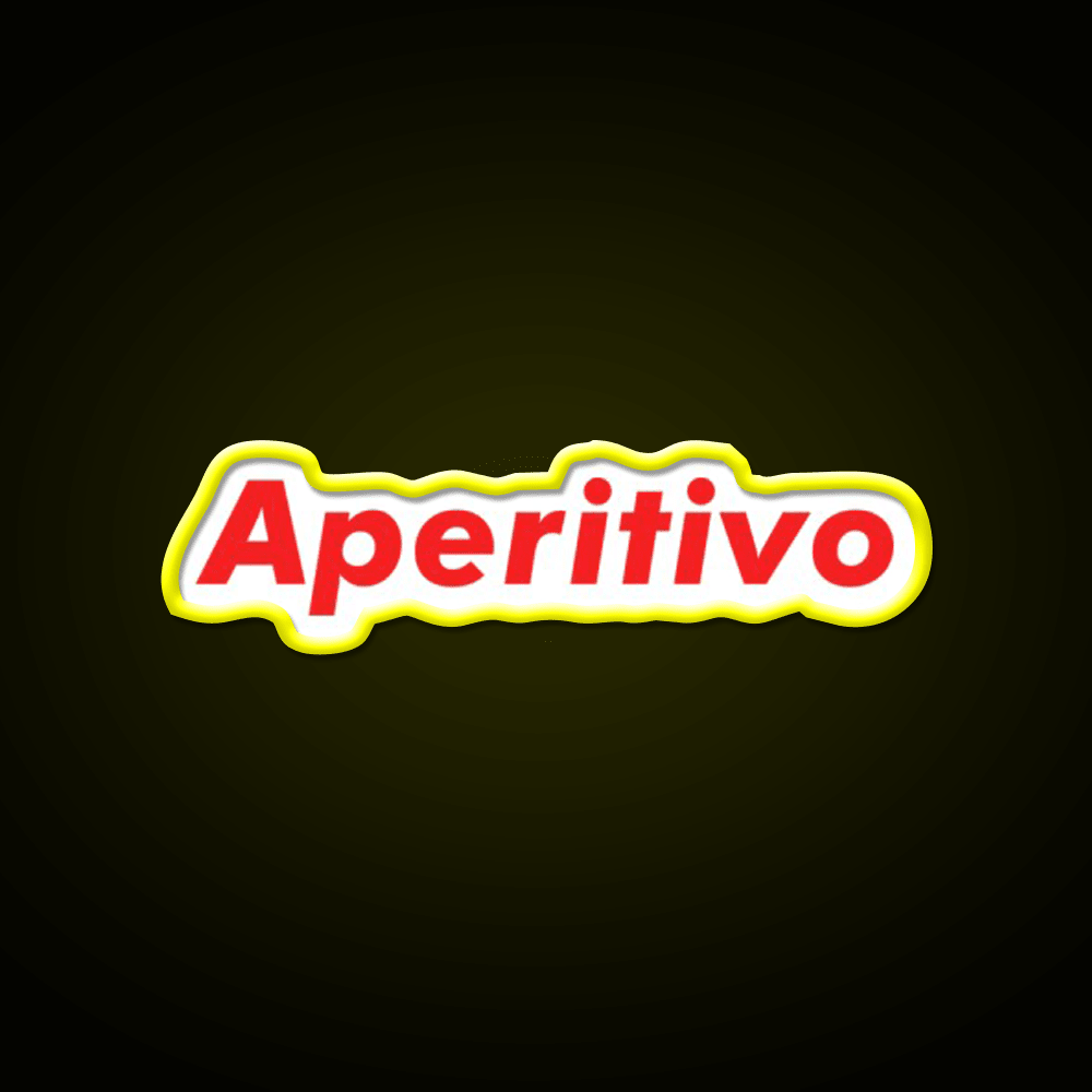 Aperitivo Cocktail Bar Decor Led Neon Sign Rgb Color - Shineneon