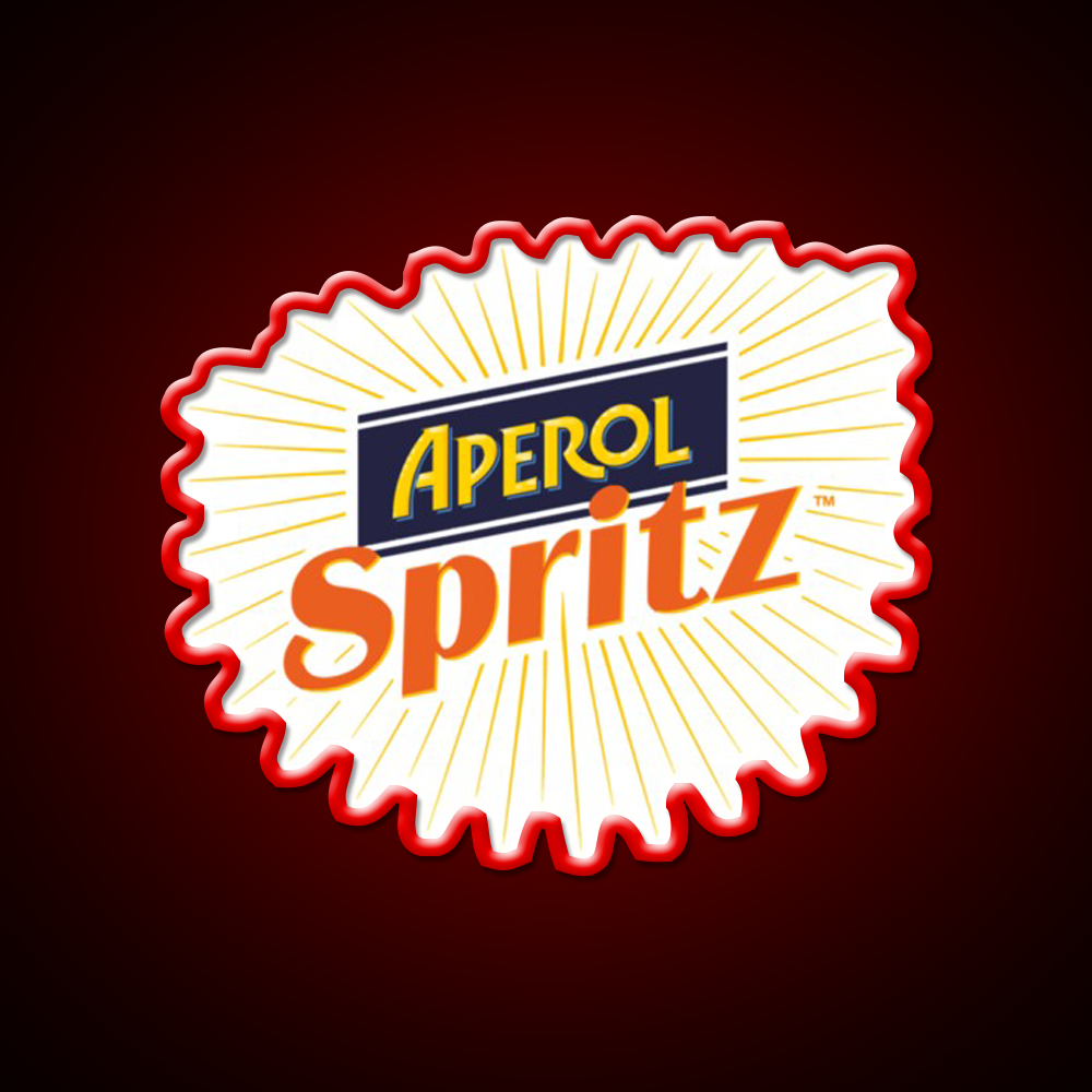 Aperol Aperol Aperol Aperol Aperol Cocktail Bar Decor Led Neon Sign Rgb Color - LED neon sign view 10
