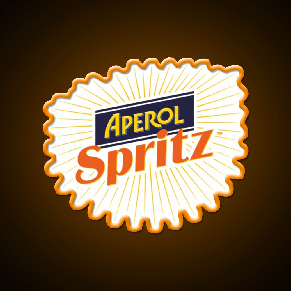 Aperol Aperol Aperol Aperol Aperol Cocktail Bar Decor Led Neon Sign Rgb Color - Shineneon