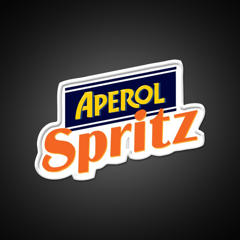 Aperol Spritz Bar Cocktail Bar Decor Led Neon Sign Rgb Color - Shineneon