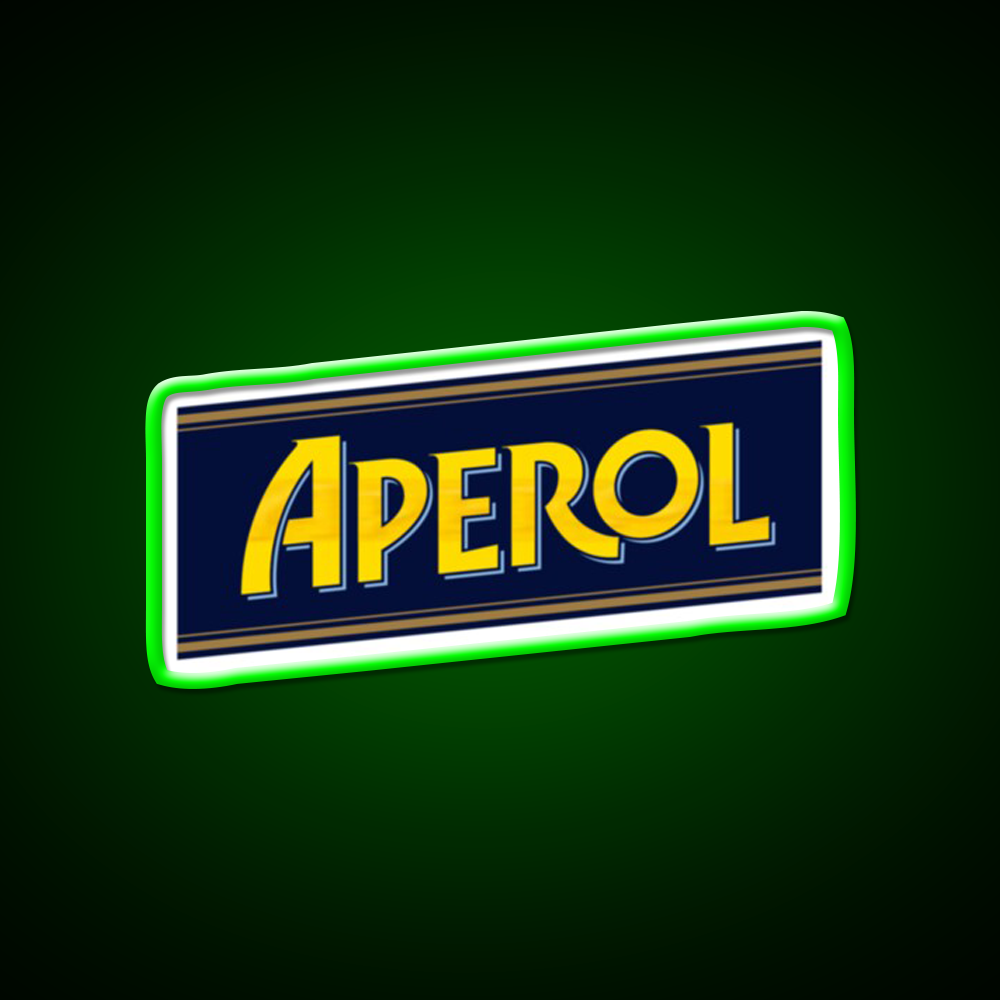 Aperol Spritz Cocktail Bar Decor Led Neon Sign Wall Art Rgb Color - LED neon sign view 8