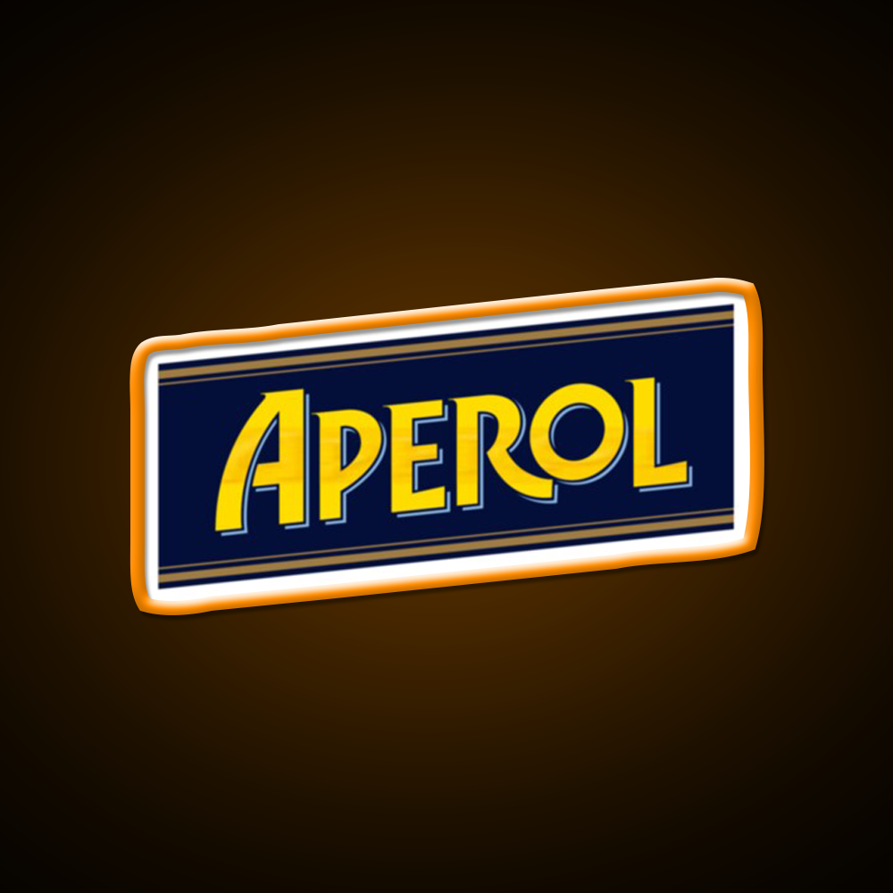Aperol Spritz Cocktail Bar Decor Led Neon Sign Wall Art Rgb Color - LED neon sign view 6
