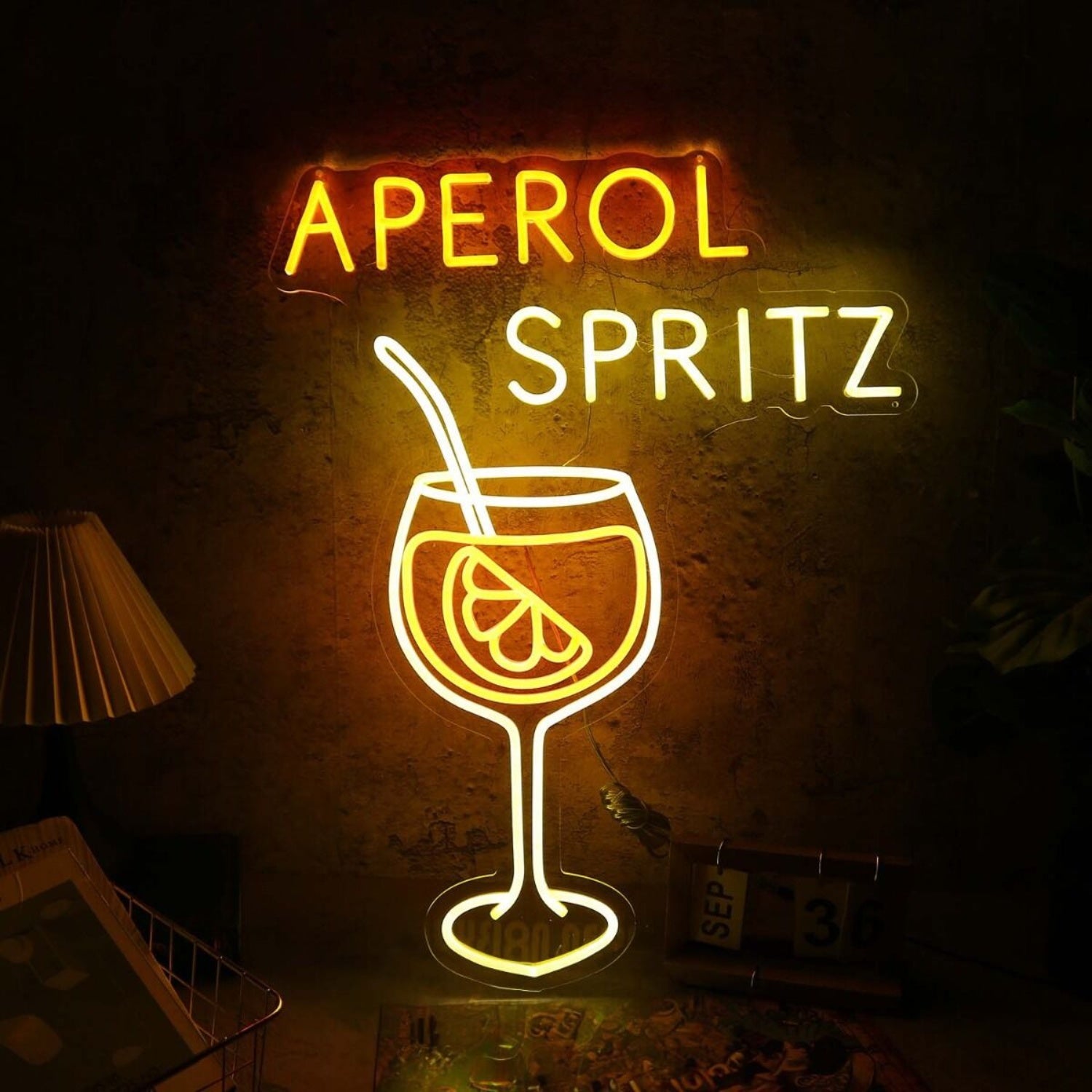 Aperol Spritz Cocktails Neon Sign | Shineneon