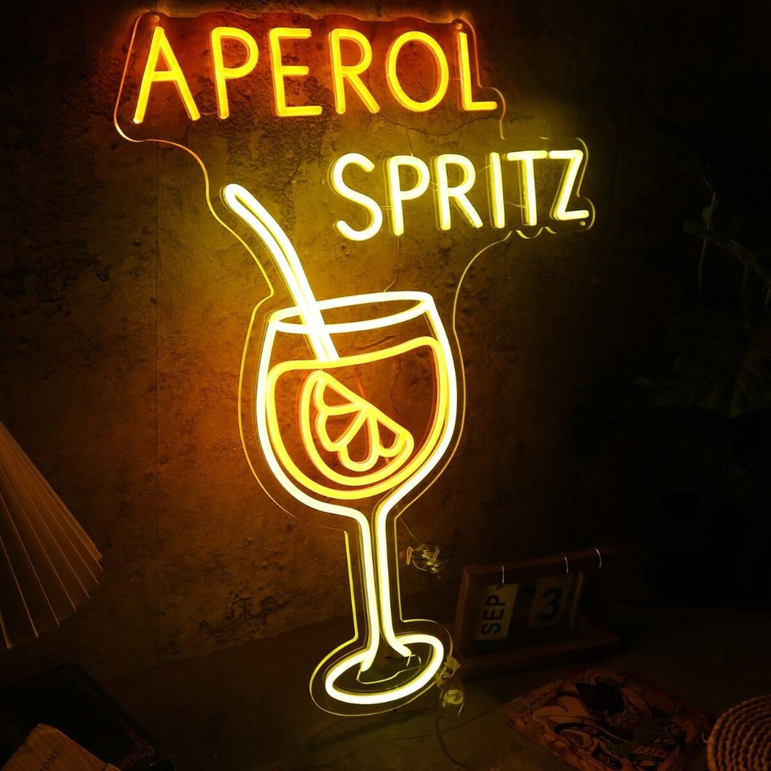 Aperol Spritz Cocktails Neon Sign | Shineneon