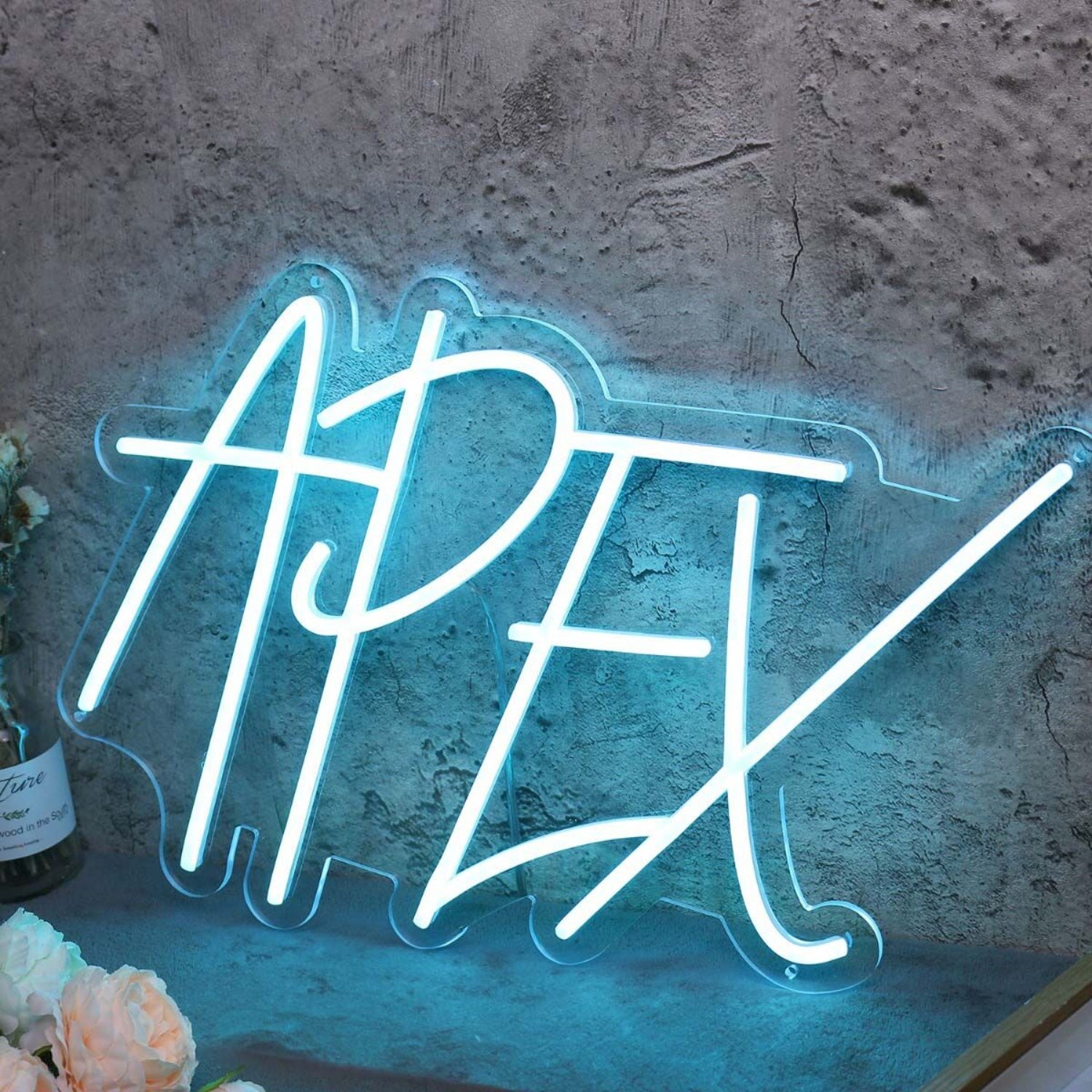Apex Blue Led Neon Sign - Shineneon