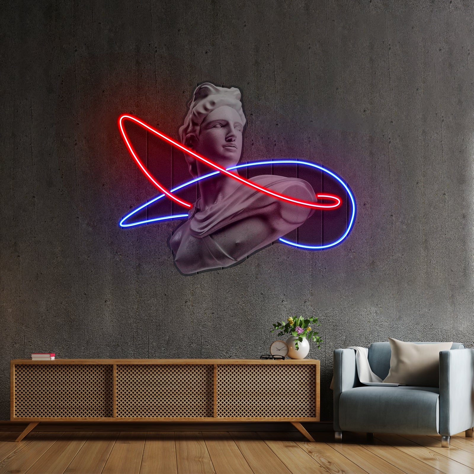 Apollo Custom Led Signs Artwork For Sale - LED neon sign view 5