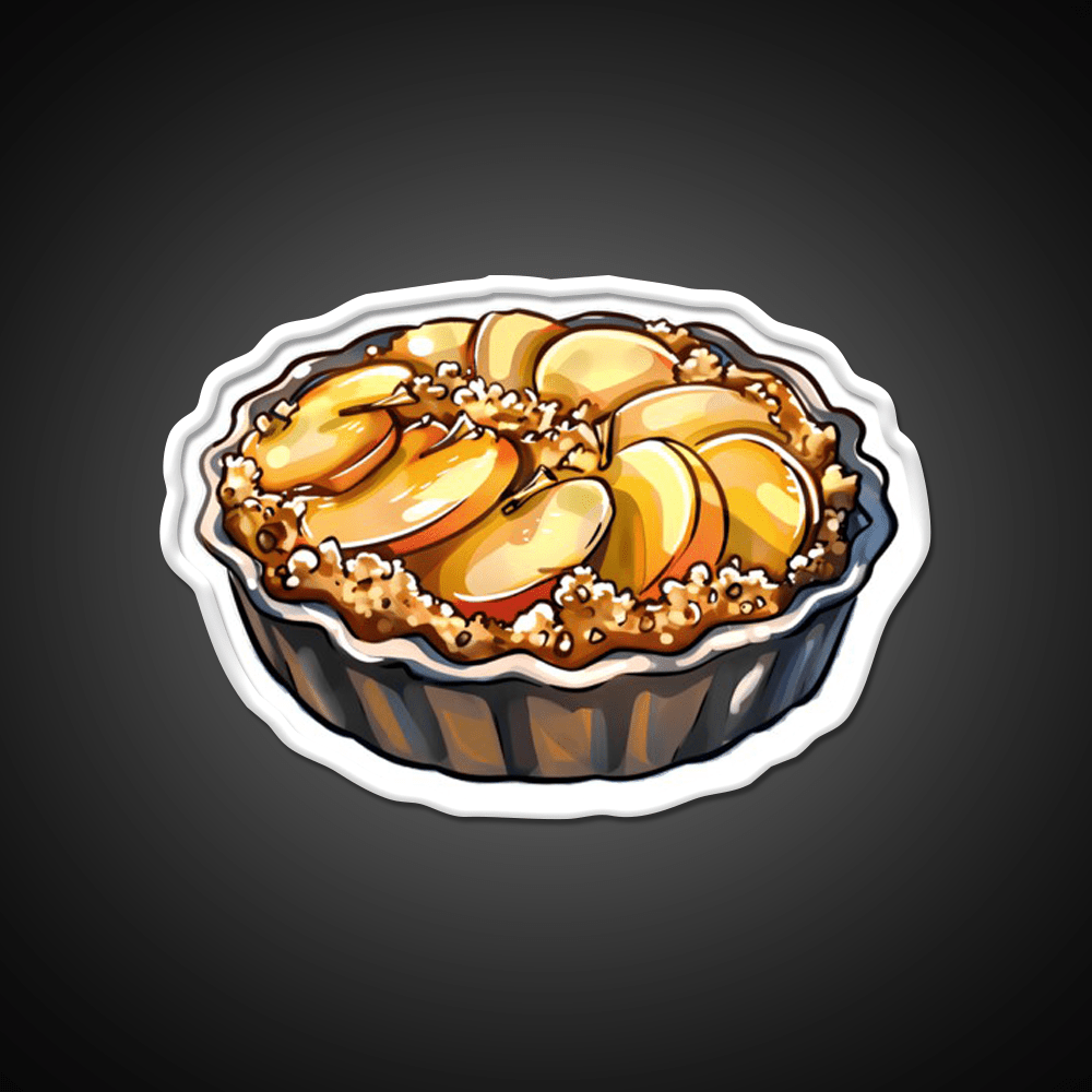 Apple Crumble Snack Food Led Neon Sign Rgb Color - Shineneon