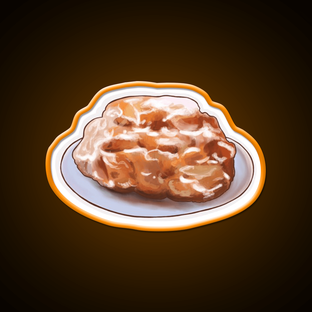 Apple Fritter Snack Food Led Neon Sign Rgb Color - Shineneon