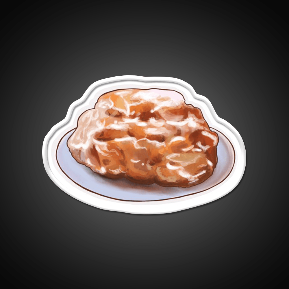 Apple Fritter Snack Food Led Neon Sign Rgb Color - Shineneon