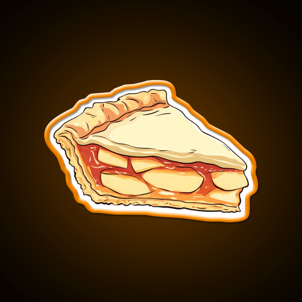 Apple Pie Snack Food Led Neon Sign Rgb Color - Shineneon
