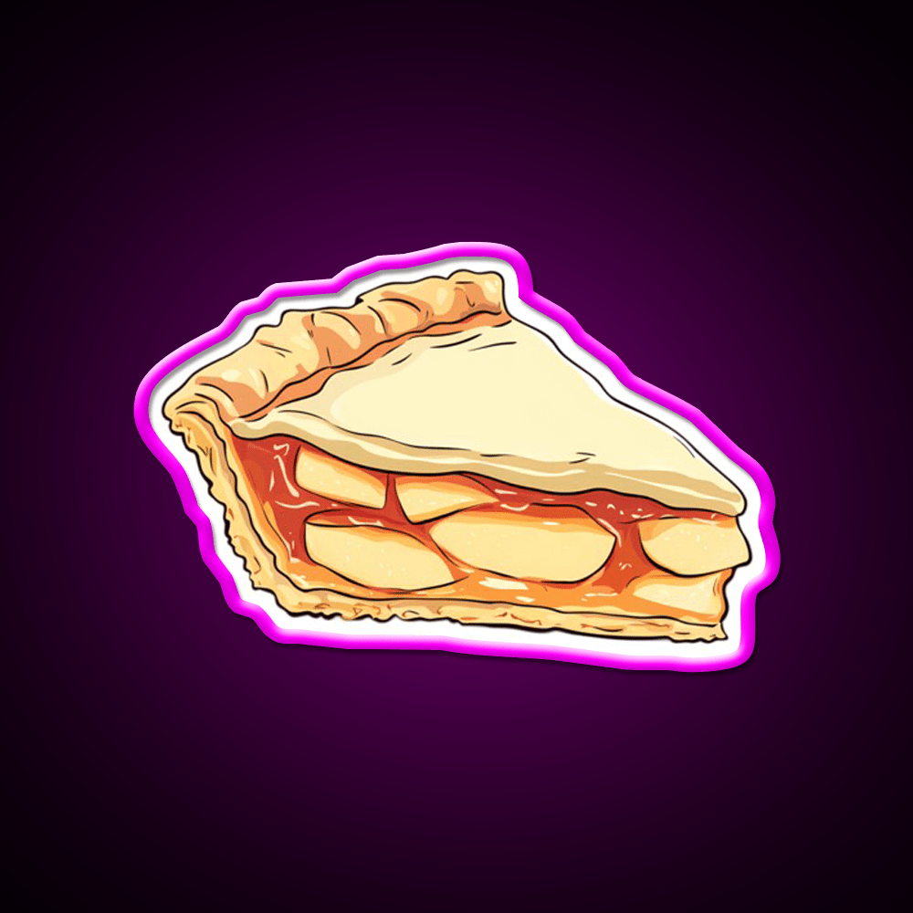 Apple Pie Snack Food Led Neon Sign Rgb Color - Shineneon
