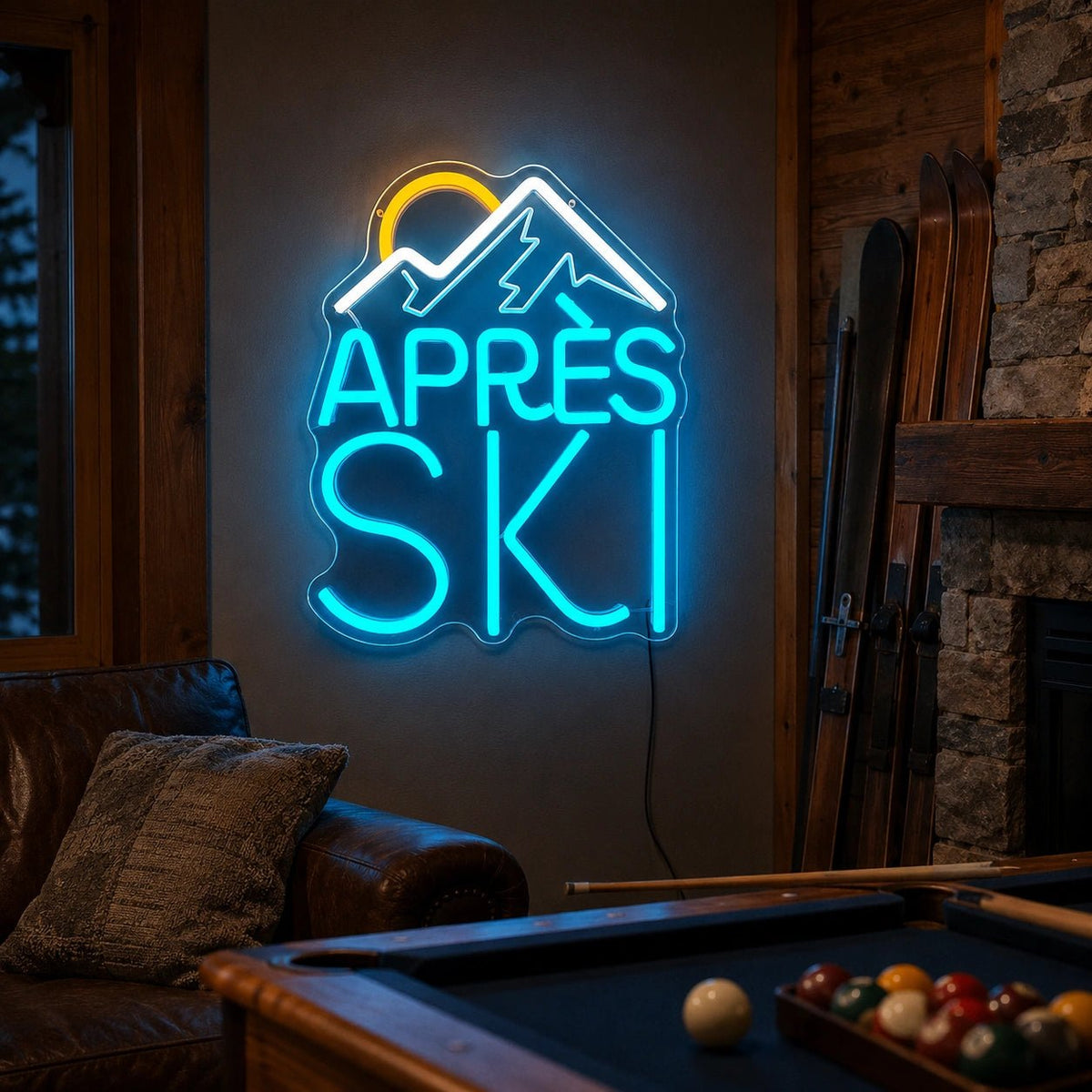 Apres Ski Social Club LED Neon Sign - Shineneon