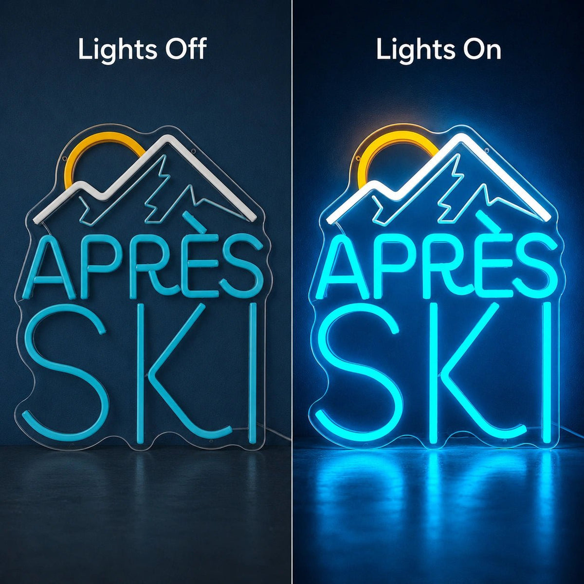 Apres Ski Social Club LED Neon Sign - Shineneon