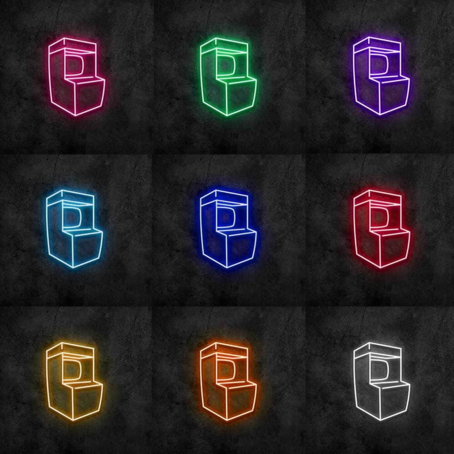 Arcade Box Led Neon Sign - Shineneon