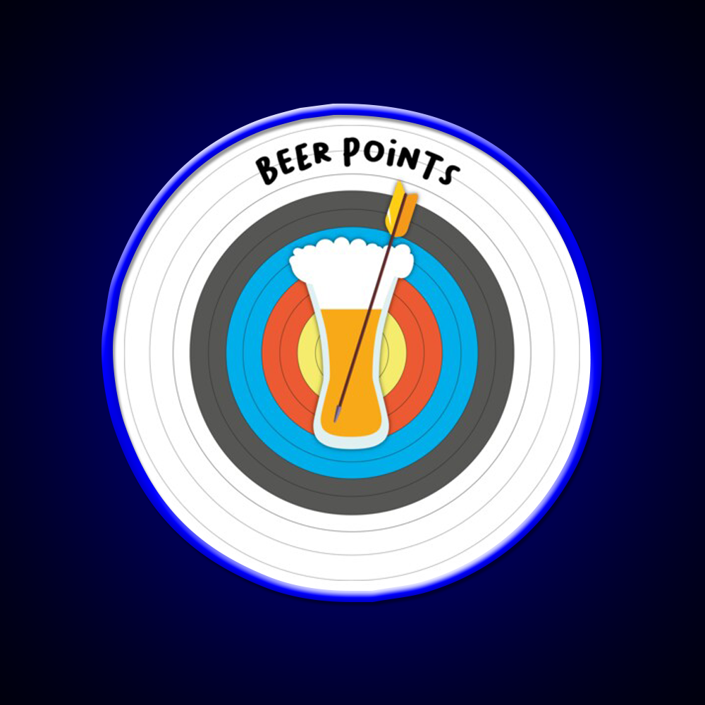Archery And Beer Gift Idea Humor Archer Beer Bar Decor Led Neon Sign Rgb Color - LED neon sign view 5