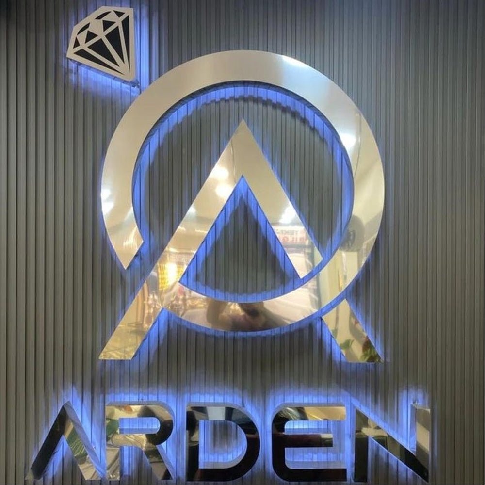 Arden 3D Backlit Channel Letters Led Light Sign - Shineneon