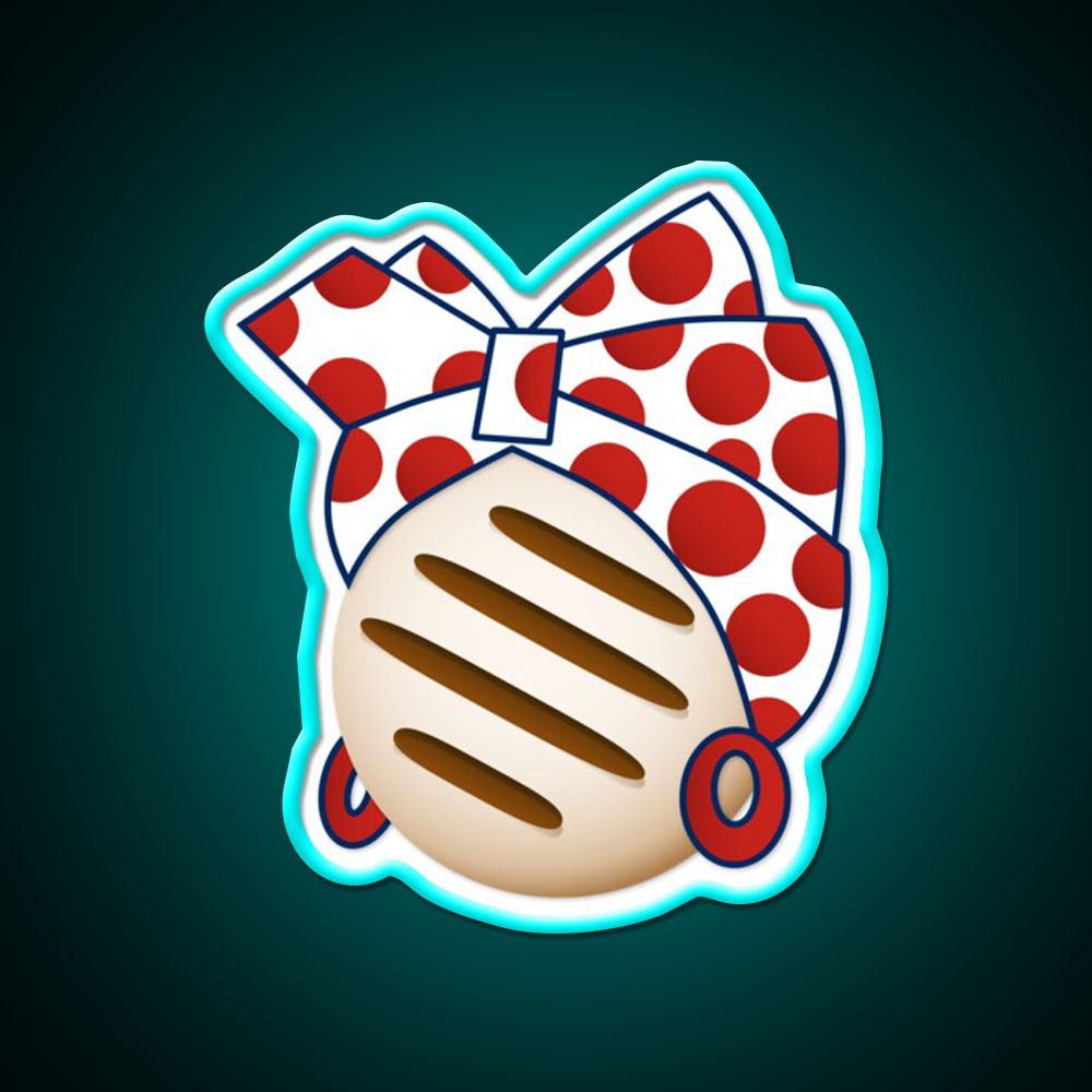 Arepa Negrita Venezuela Fast Food Led Neon Sign For Burger Place Rgb Color