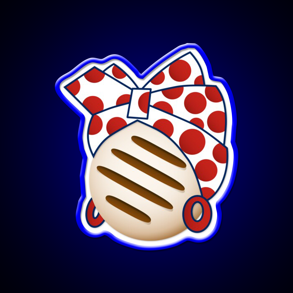 Arepa Negrita Venezuela Fast Food Led Neon Sign For Burger Place Rgb Color