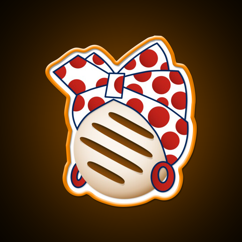 Arepa Negrita Venezuela Fast Food Led Neon Sign For Burger Place Rgb Color