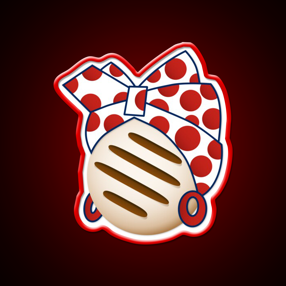 Arepa Negrita Venezuela Fast Food Led Neon Sign For Burger Place Rgb Color