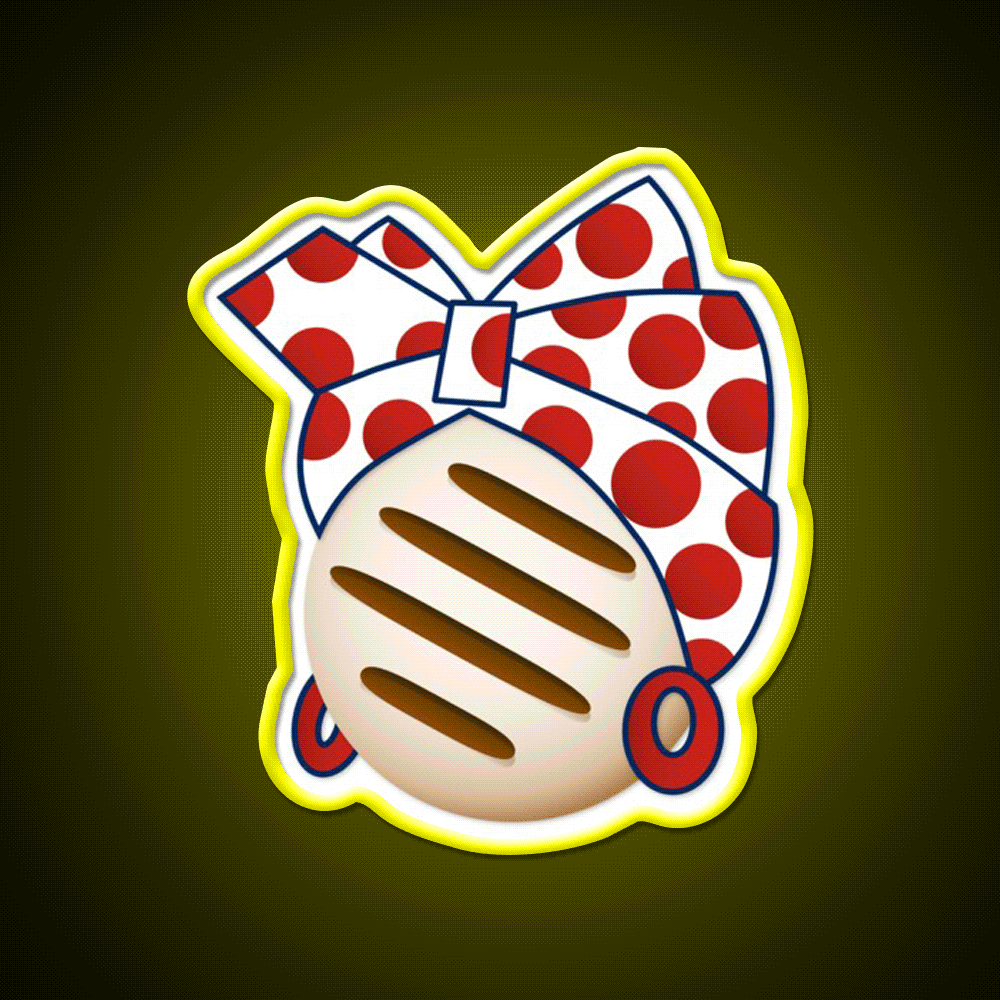 Arepa Negrita Venezuela Fast Food Led Neon Sign For Burger Place Rgb Color